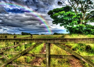 Rainbow Sky Cheshire