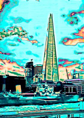 Psychedelic London Shard