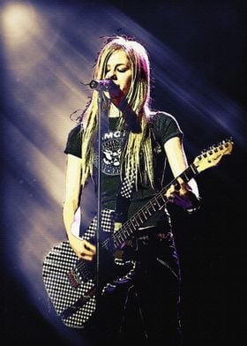 Superstars Avril Lavigne