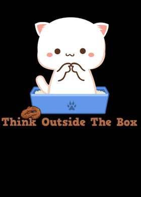 Think outside the Box Cat