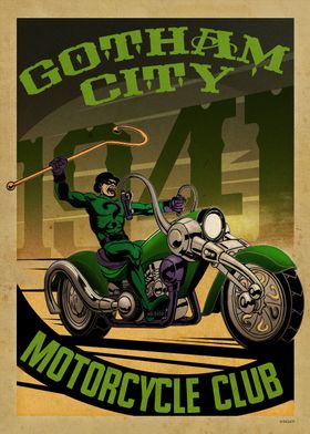 'Riddler Rider' Poster by DC Comics | Displate