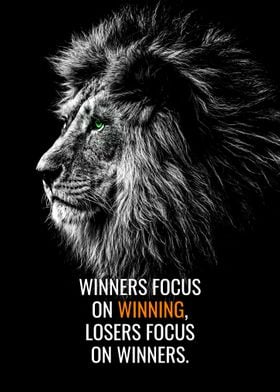 Winners Focus On Winning 