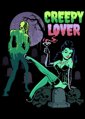 Creepy Love Zombie Horror