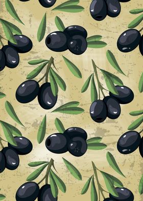 Olives blackboard