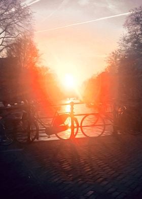 Amsterdam Sun Set