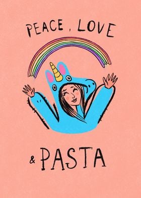 Peace love and pasta