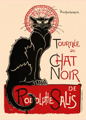 Tournee Du Chat Noir 1896
