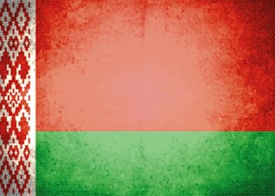 Belarus vintage flag