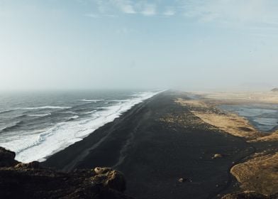 Black beach at Reynisfjara