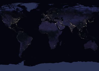 World Light Map