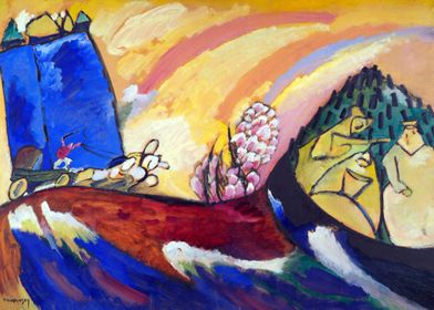 Wassily Kandinsky Troika