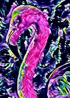 Flamingo Art