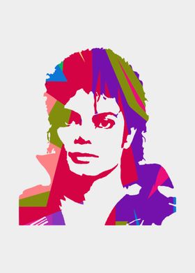 Michael Jackson 2 Pop Art