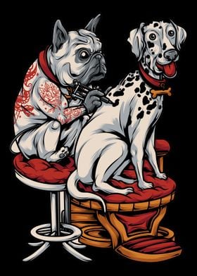 Dalmatian Dog Tattoo