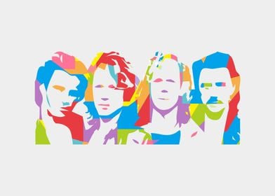 Bon Jovi Pop Art