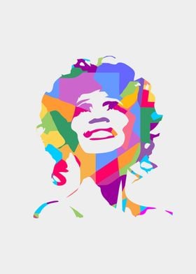 Whitney Houston Pop Art