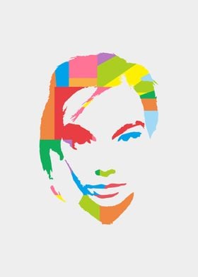 Bjork Pop Art