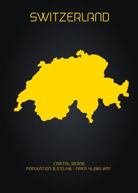 Switzerland Map