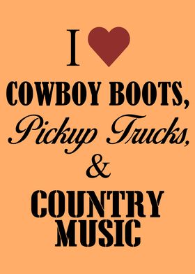 I Heart Cowboy Boots