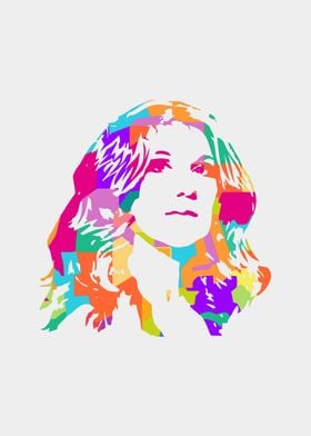 Celine Dion Pop Art