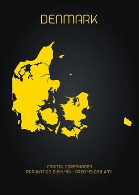 Denmark Map