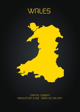 Wales Map