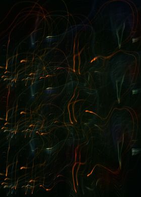 Abstract night lights