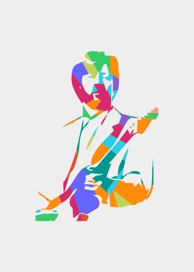 Eric Clapton 2 Pop Art