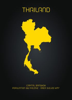 Thailand Map