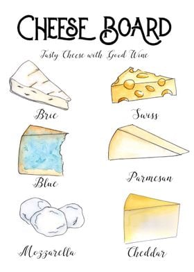English cheese board