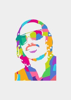 Stevie Wonder 1 Pop Art