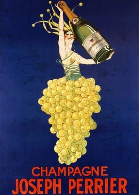 Wine retro poster