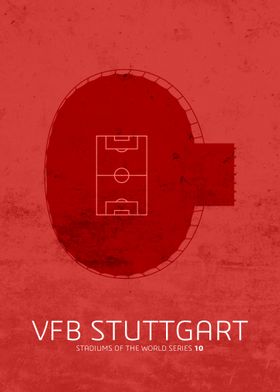 VFB Stuttgart Stadium Art