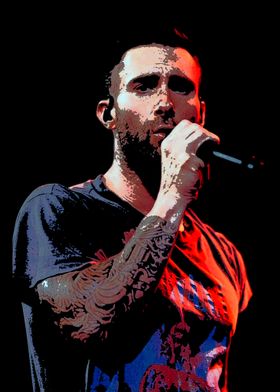 Adam Levine sings a love