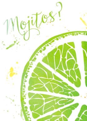 Lime Mojitos poster