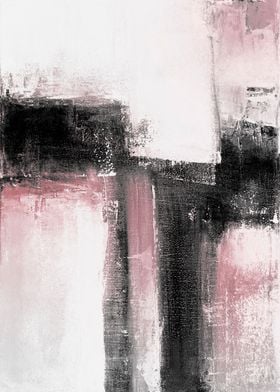 pink black abstract