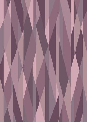 Geometric pastel pink