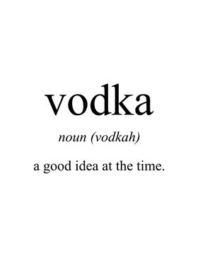 Vodka Meaning