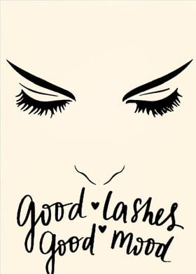 Lashes are everything
