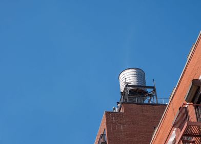 NYC Building watertower