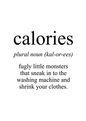 Calories Meaning