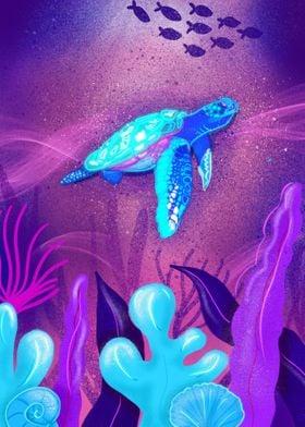 Ocean Turtle 