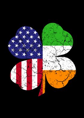 IRISH AMERICAN FLAG 