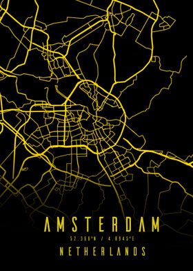 Amsterdam City Map