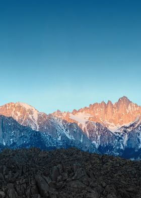 Sierra Mountains Sunrise