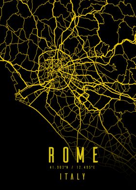 Rome City Map