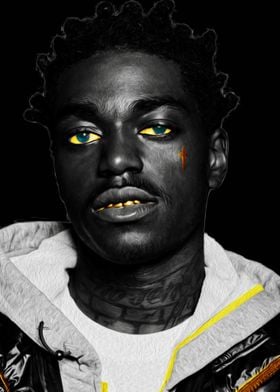 Kodak Black Rapper GOLD 