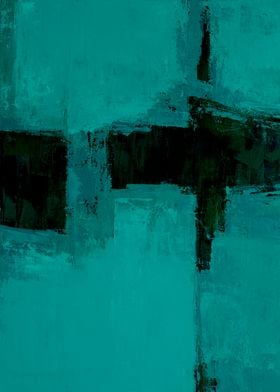 Turquoise abstract