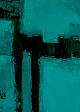 Turquoise abstract