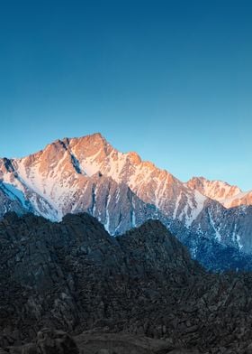 Sierra Mountains Sunrise 